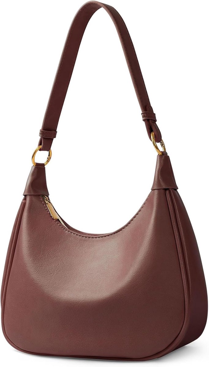 Schoudertas dames - halve maan vorm - trendy design - perfect voor dagelijks gebruik - ShopVlot