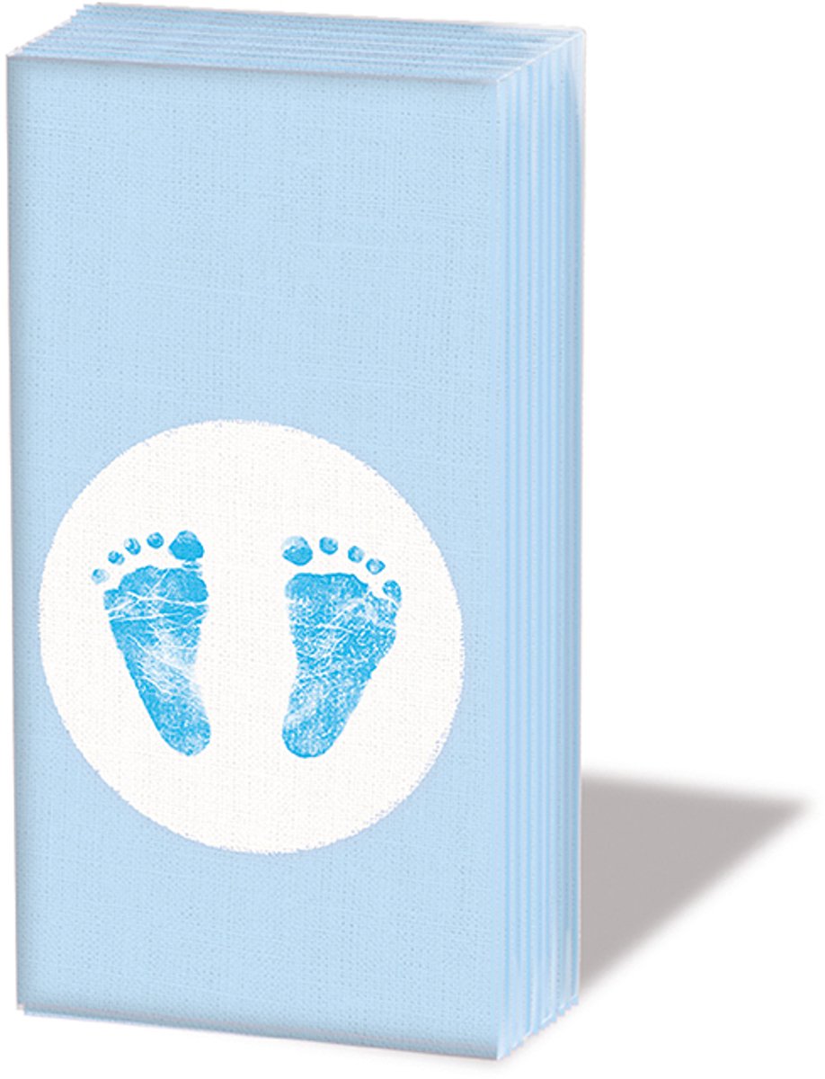 Zakdoeken Baby Steps Boy - Ambiente - 21x21 cm