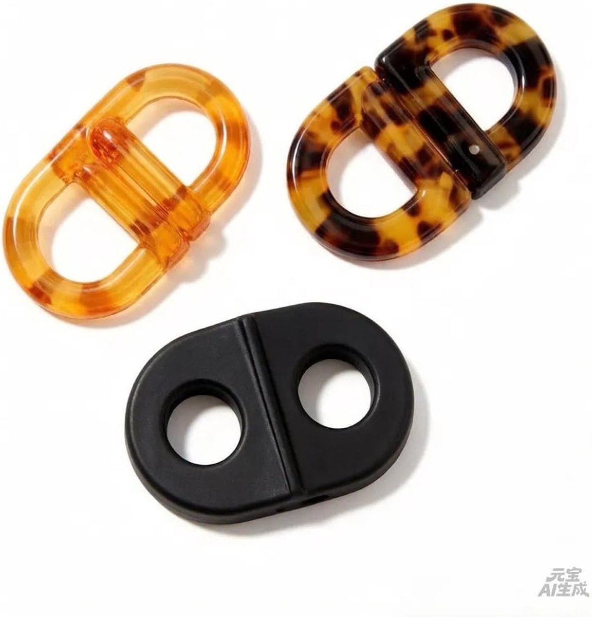 Set van 3 magnetische haarspelden, knikvrije haarclips voor dames, naadloze magnetische haarklemmen zonder afdrukken - ShopVlot