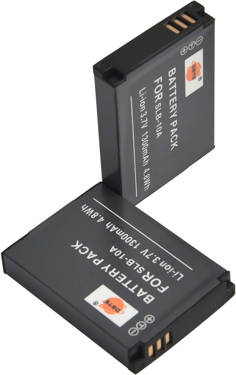 DSTE 2PCS SLB-10A Batteries Compatible with Samsung PL50 PL70 SL102 SL202 SL310 SL420 SL502 SL620 WB500 WB550 WB750 - ShopVlot