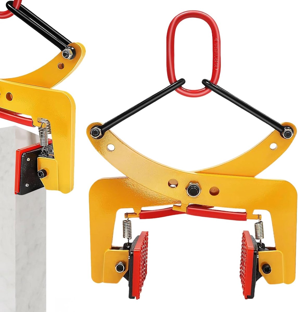 Verplaatsingstang, stoeprandtang, 280 kg, heftang, steendrager, verstelbare opening 8-30 cm diameter, voor het - ShopVlot