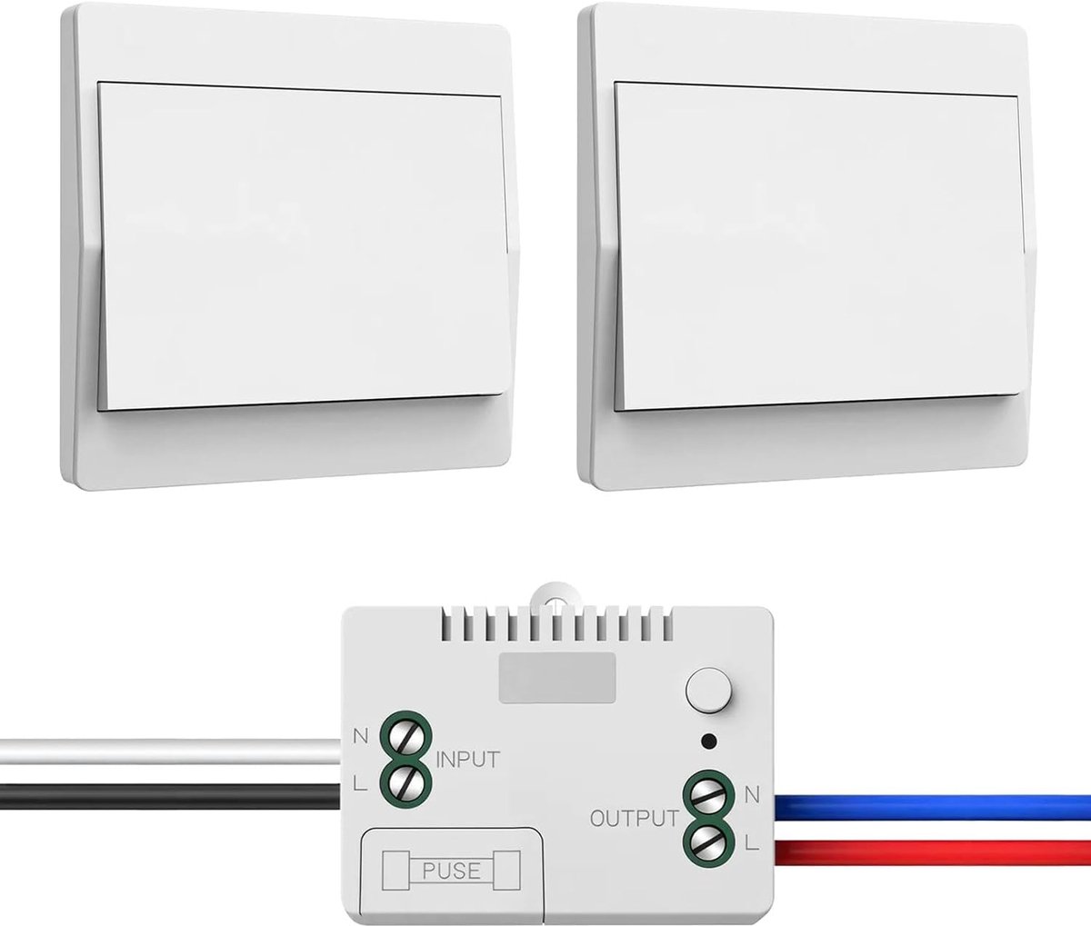 Draadloze lichtschakelaar 230 V set - ShopVlot