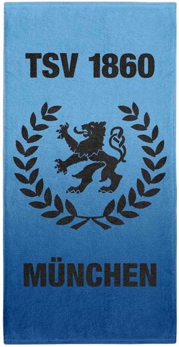 TSV 1860 München Velor Bath Towel, Towel, Shower Towel, Beach Towel ** Victory ** - ShopVlot