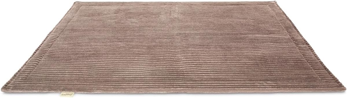 Knuffelwuff Dog Blanket Timor 120x80 cm Brown - Comfortable and Easy-Care Sleeping Blanket Made of Soft Corduroy - ShopVlot