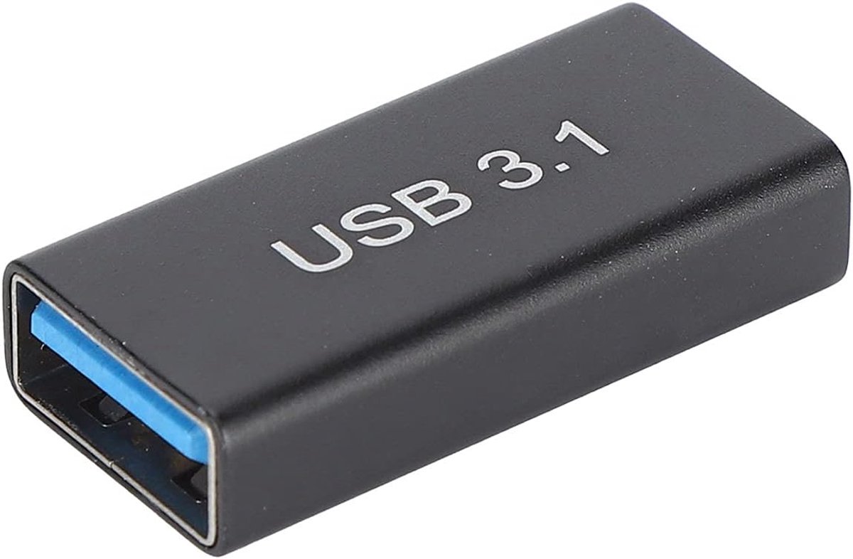 USB C naar USB 3.1 adapter, bus naar bus converter, 10 Gbit/s overdrachtssnelheid, voor laptop, tablet, telefoon - ShopVlot