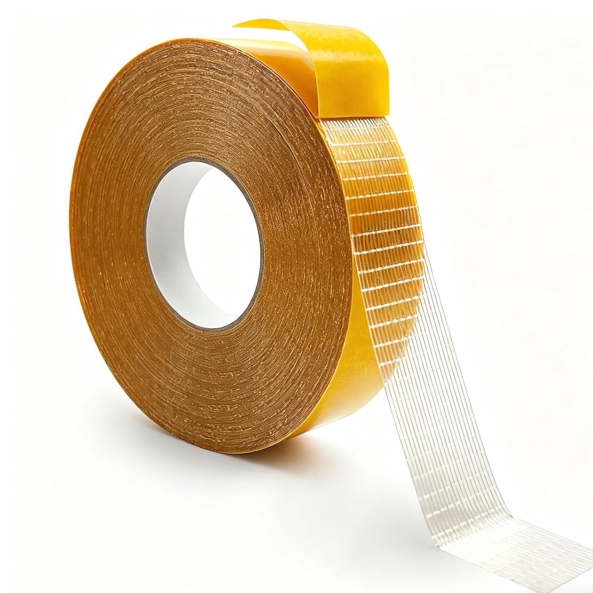 WhaleO Dubbelzijdig plakband, 2,5 cm x 25 m, plakband voor zomen, zonder naaien, multifunctionele tape voor tapijten - ShopVlot