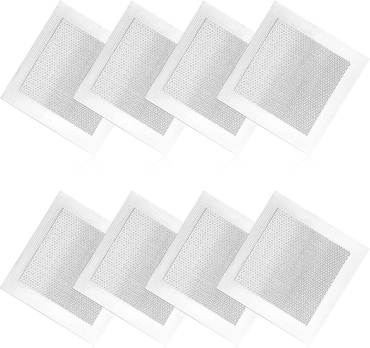 Aluminium reparatiepatches 10 x 10 cm - zelfklevend - duurzaam - ideaal voor het herstellen van scheuren - ShopVlot