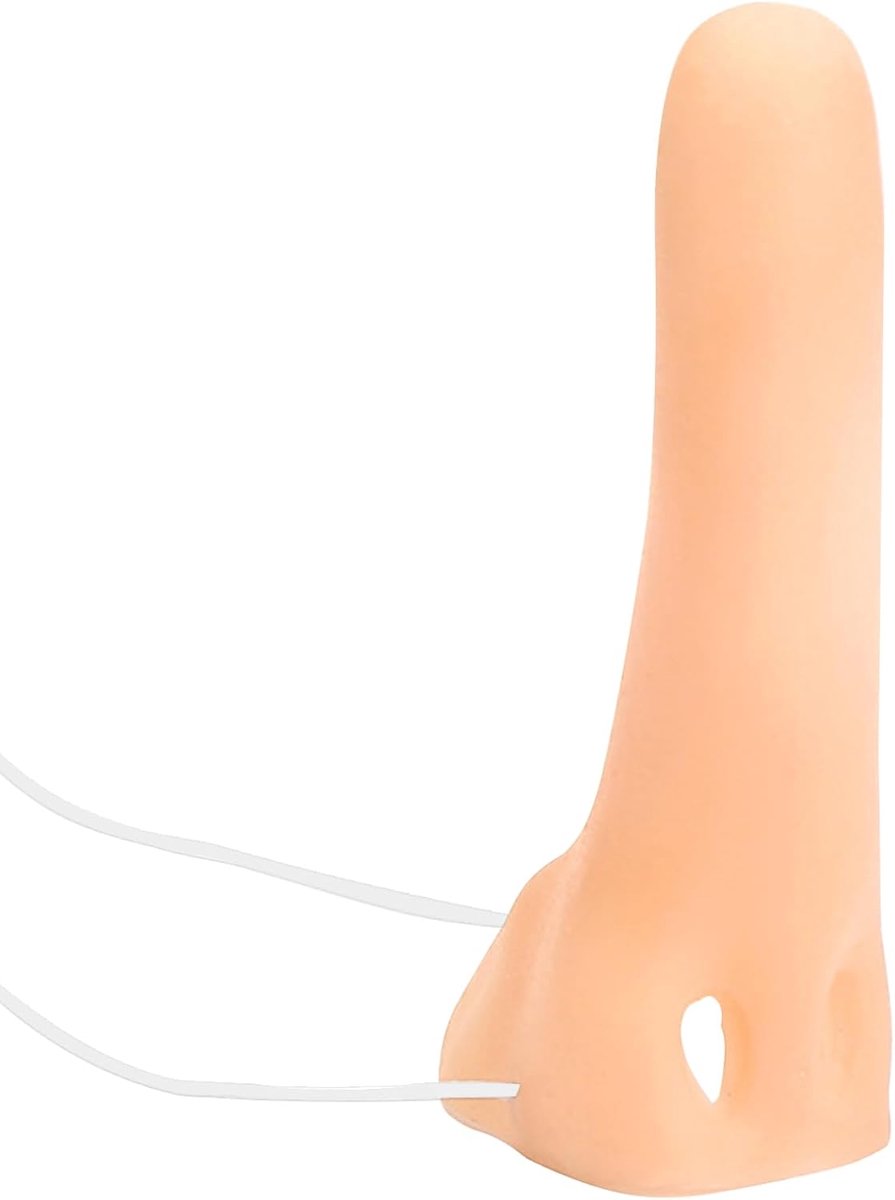 Long Nose Mask - Beige - Nasale protheses - Realistisch effect voor Halloween - ShopVlot