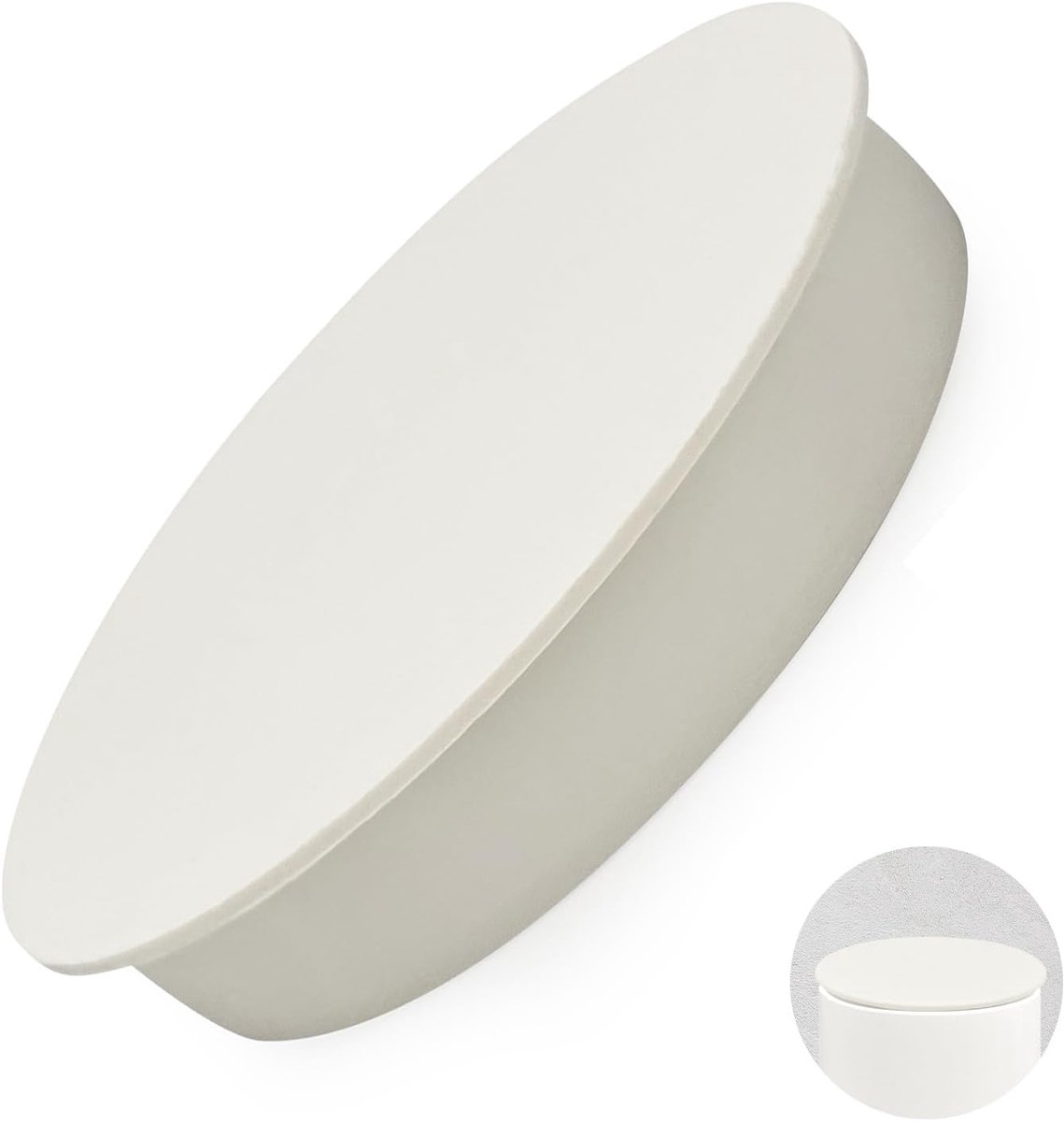 Muffstop DN 100-110 mm - PVC buisafdekking - geschikt voor ventilatiebuis - voorkomt luchtverlies - ShopVlot