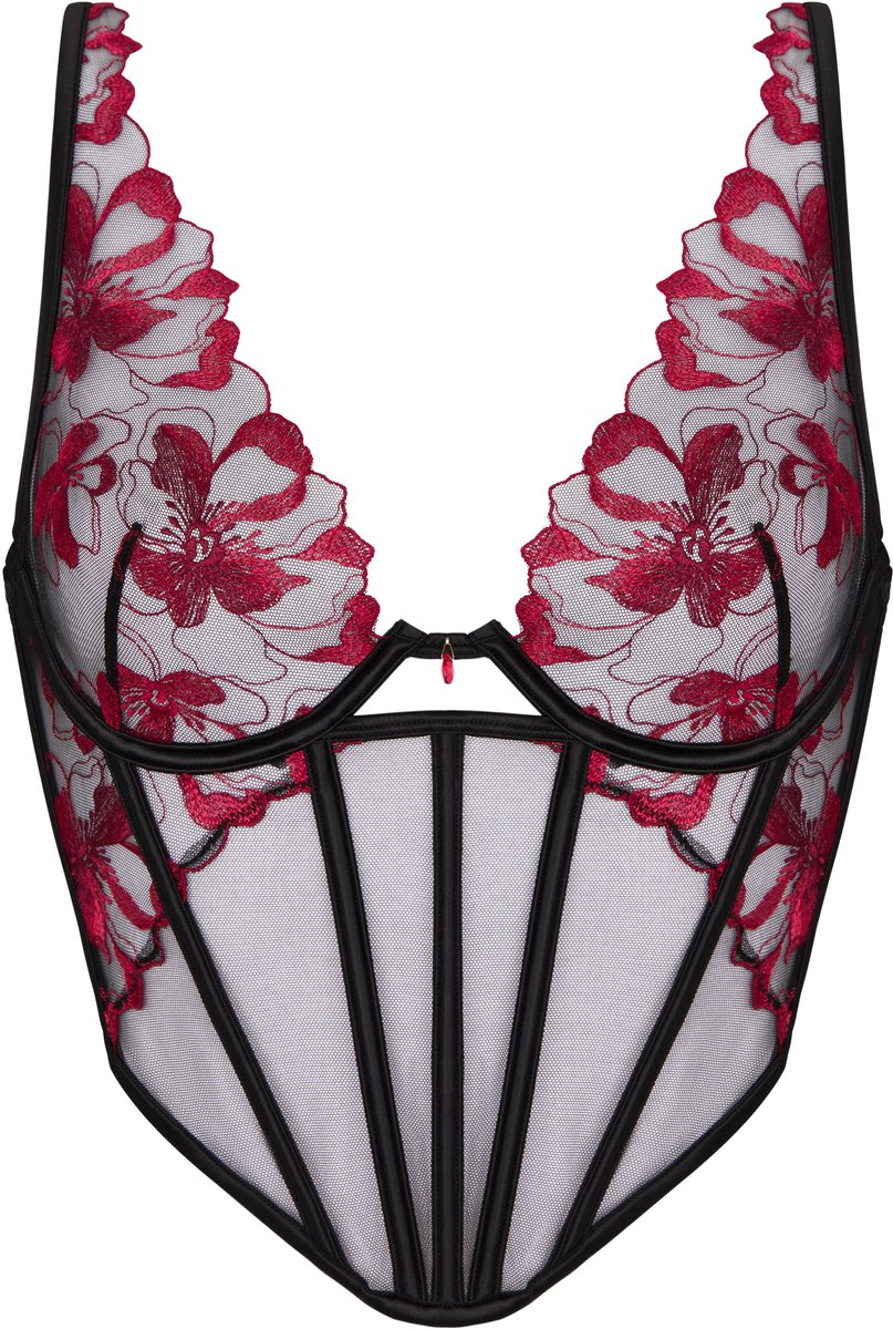 Hunkemöller Bustier Dahlia Zwart