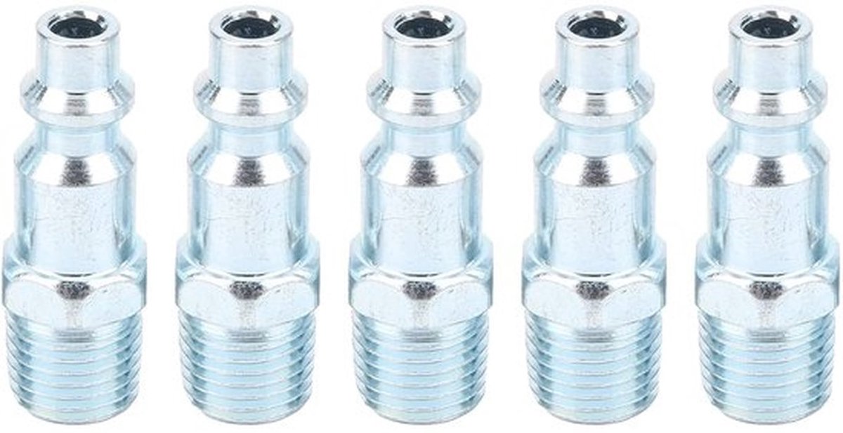 Pneumatische Tool Plug Kit - Luchtcompressor Koppeling - Stabiele structuur - 1/4 Draad - Goede afdichting - Geschikt voor standaard...