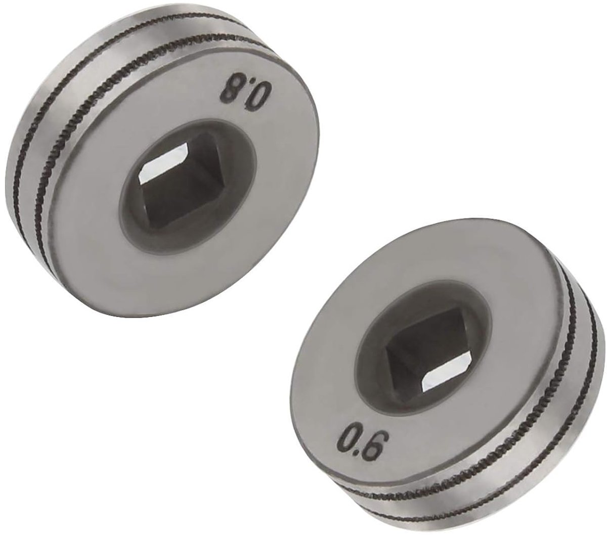 Draadvoerwielen 0.6/0.8mm - Serrated Groef - Geschikt voor SSJ16 - Duurzaam en roestbestendig - ShopVlot