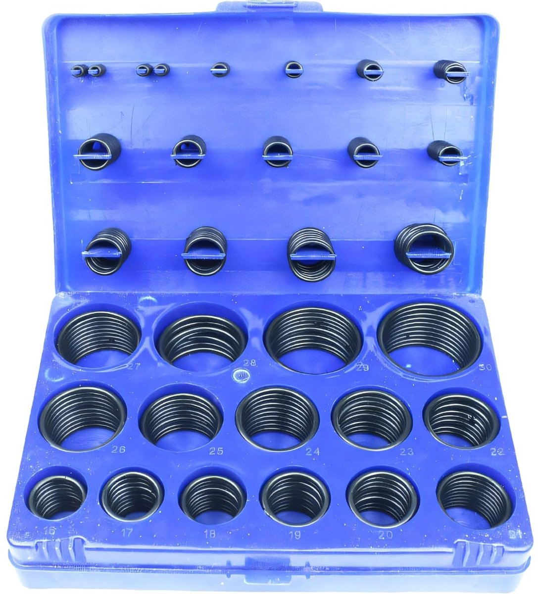 O-ringen 419 Stuks - NBR Rubber - Hoge kwaliteit - Betrouwbare afdichting voor hydraulica - ShopVlot