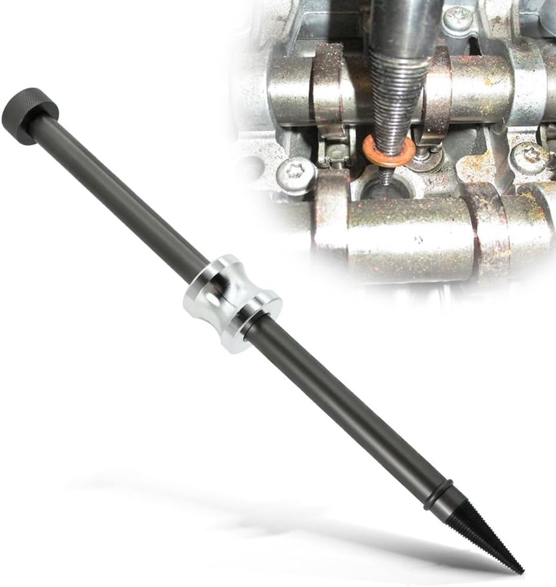 Injectorafdichtring trekkerset - 4,5 mm - 13,2 mm - koolstofstaal - efficiënte verwijdering - ShopVlot