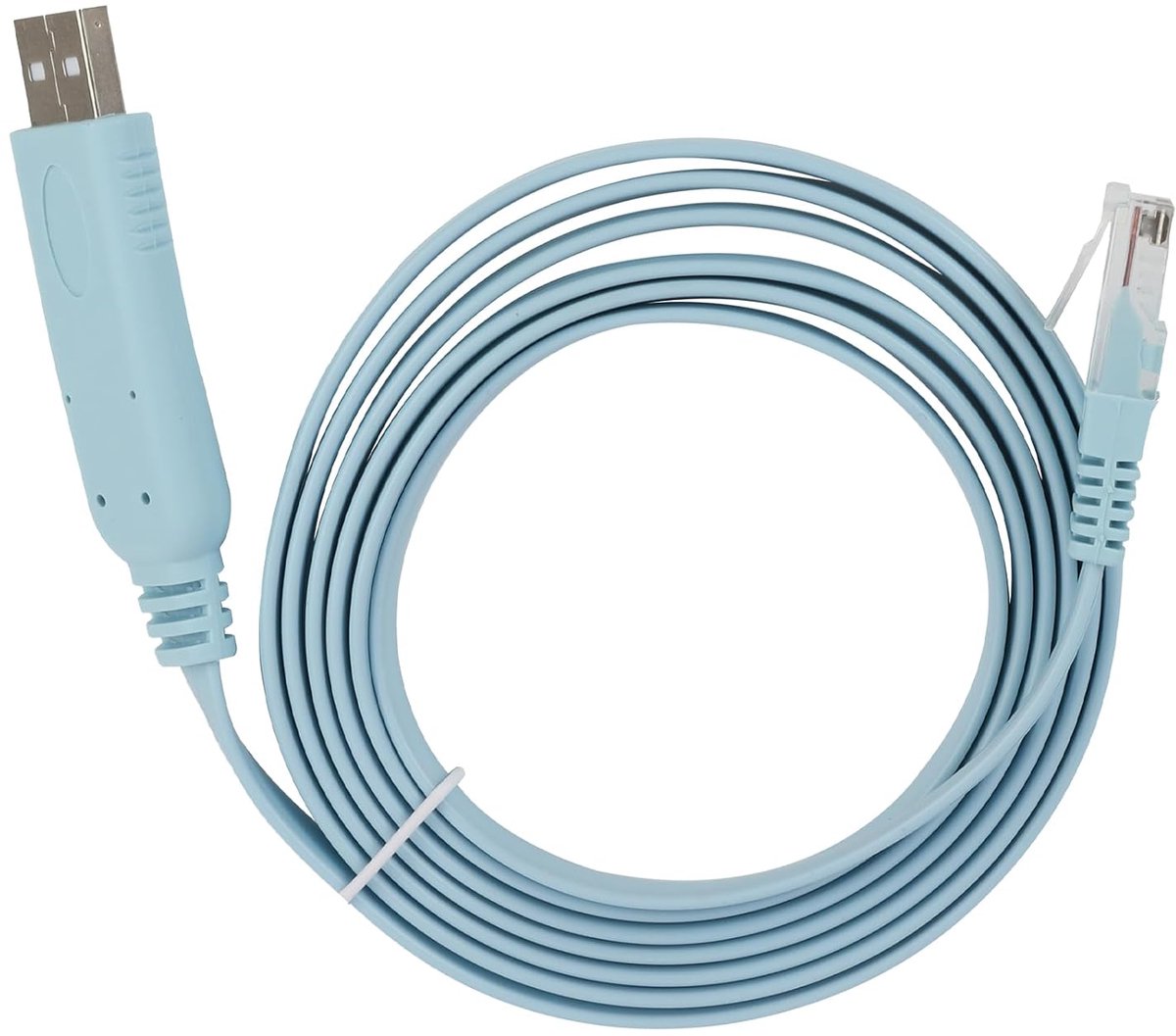 Console kabel 1.8m - USB naar RJ45 - Hoge compatibiliteit - Ideaal voor netwerkprofessionals - ShopVlot