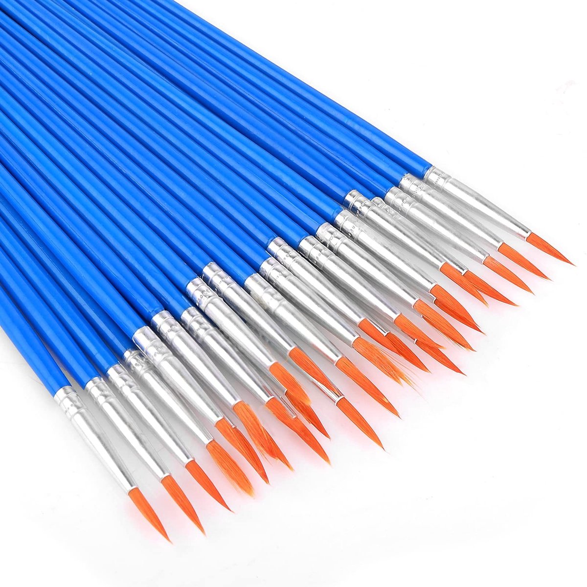 Solidchoice - Set van 30 Kleine Kunstpenselen van Nylon