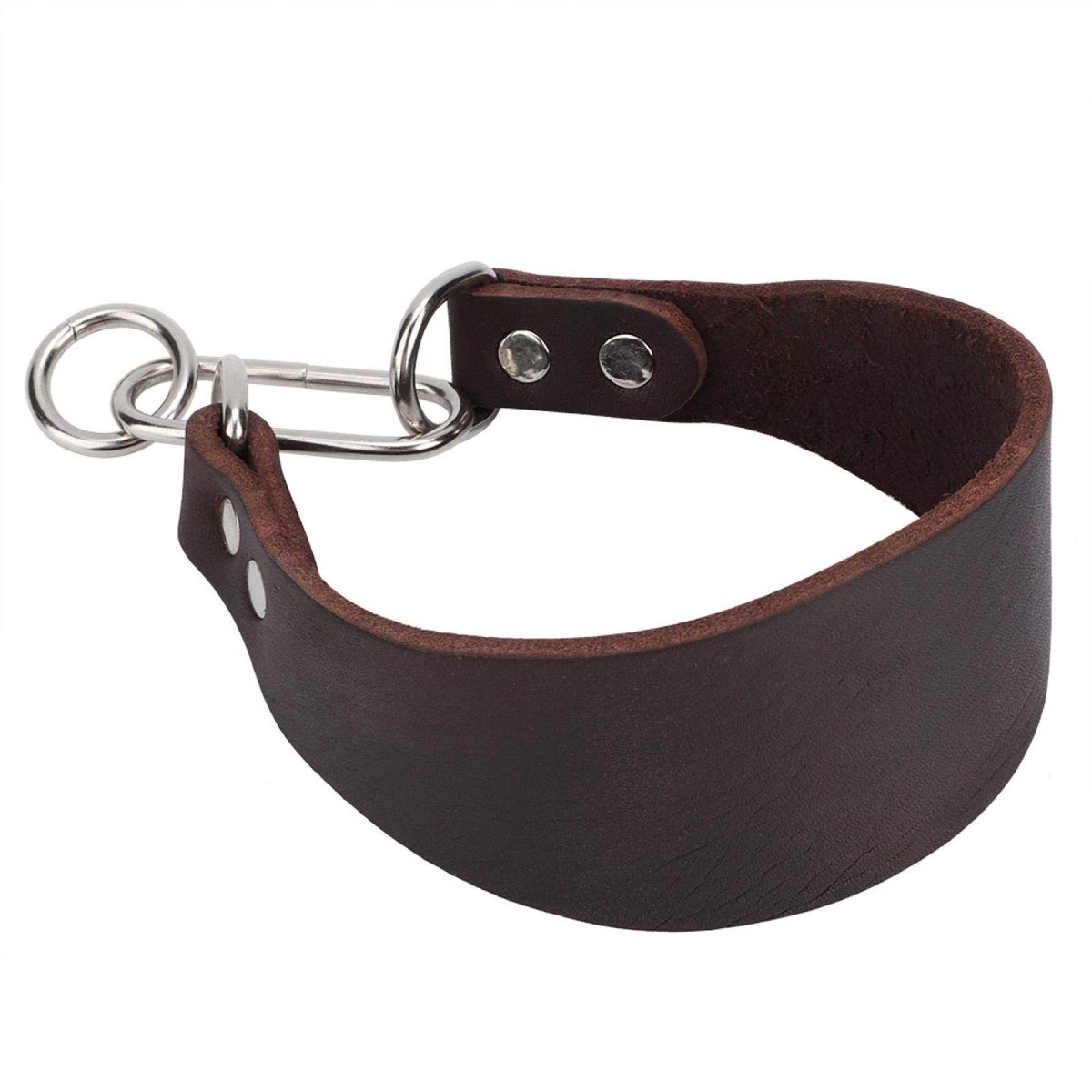 Solidchoice - Duurzame Kunstlederen Hondenhalsband met Nieten