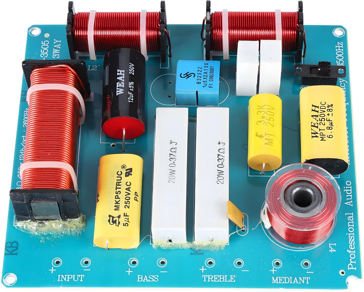 Solidchoice - 3-Weg Crossover Audio Frequentieverdeling