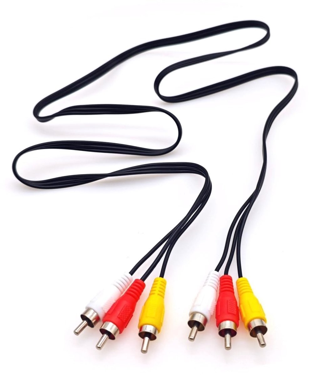 Solidchoice - RCA AV Composite Kabel 1.2M voor Audio en Video
