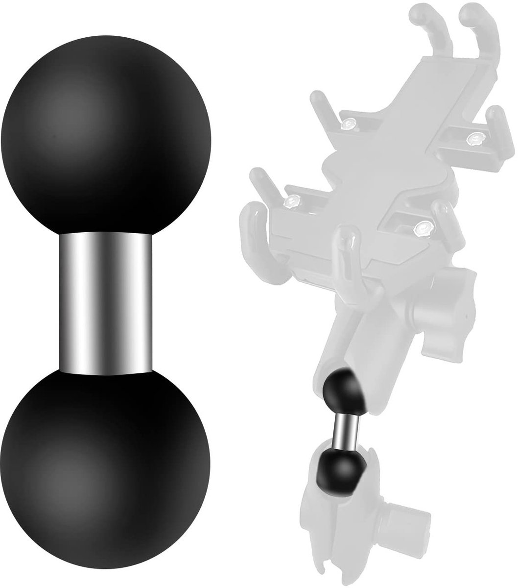 Solidchoice - Dual Ball Adapter voor RAM GPS Houders
