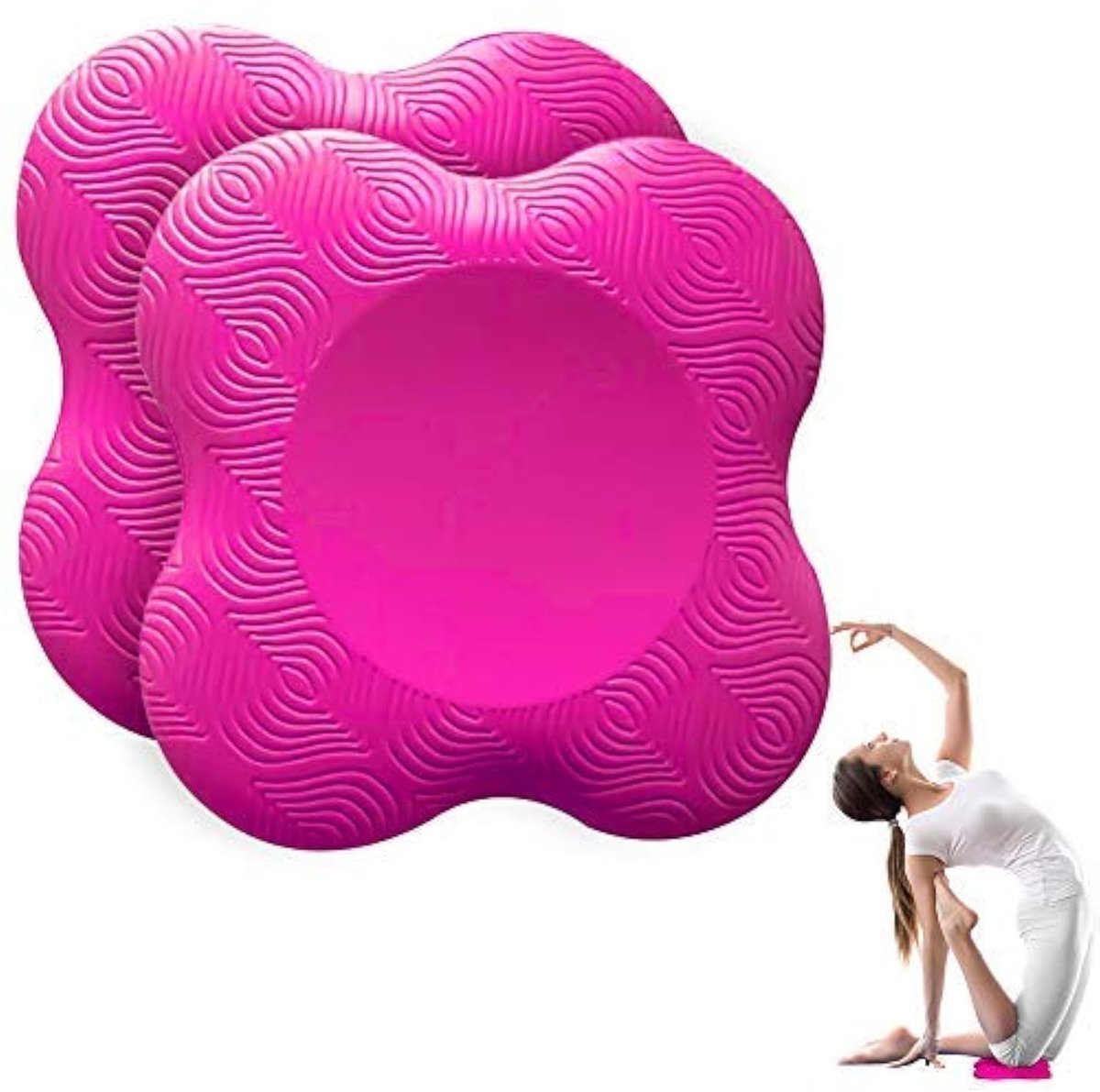 Solidchoice - Set van 2 Yoga Kniekussens voor Comfort en Bescherming