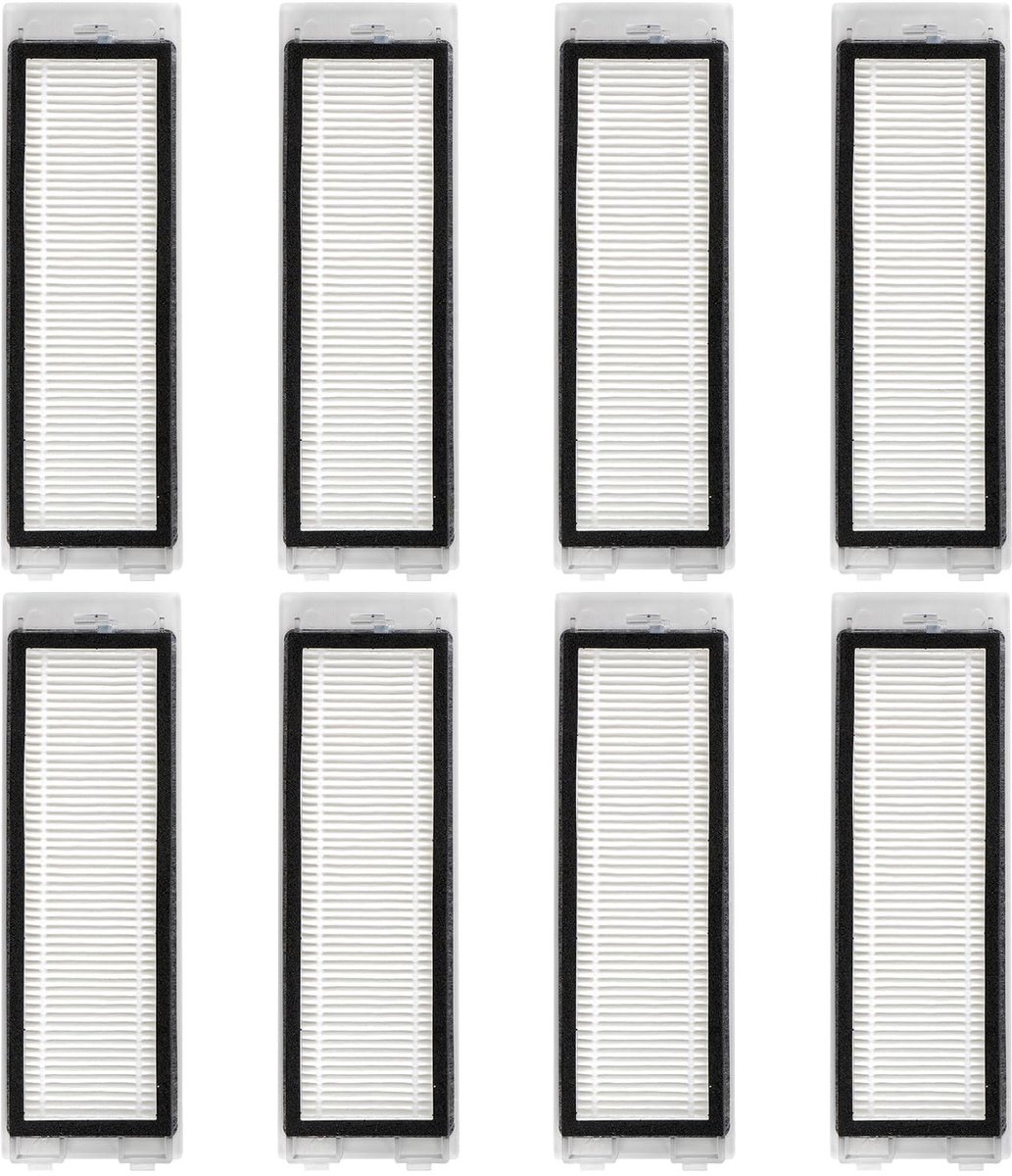 Solidchoice - Set van 8 Vervangende HEPA Filters voor Robotstofzuiger