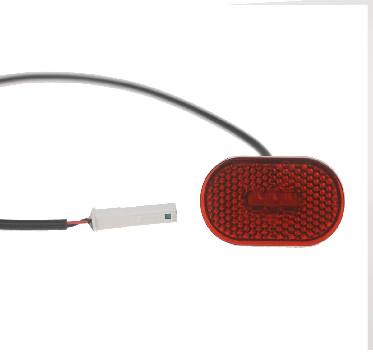 Solidchoice - Achterspatbord en Verlichting voor Elektrische Scooter