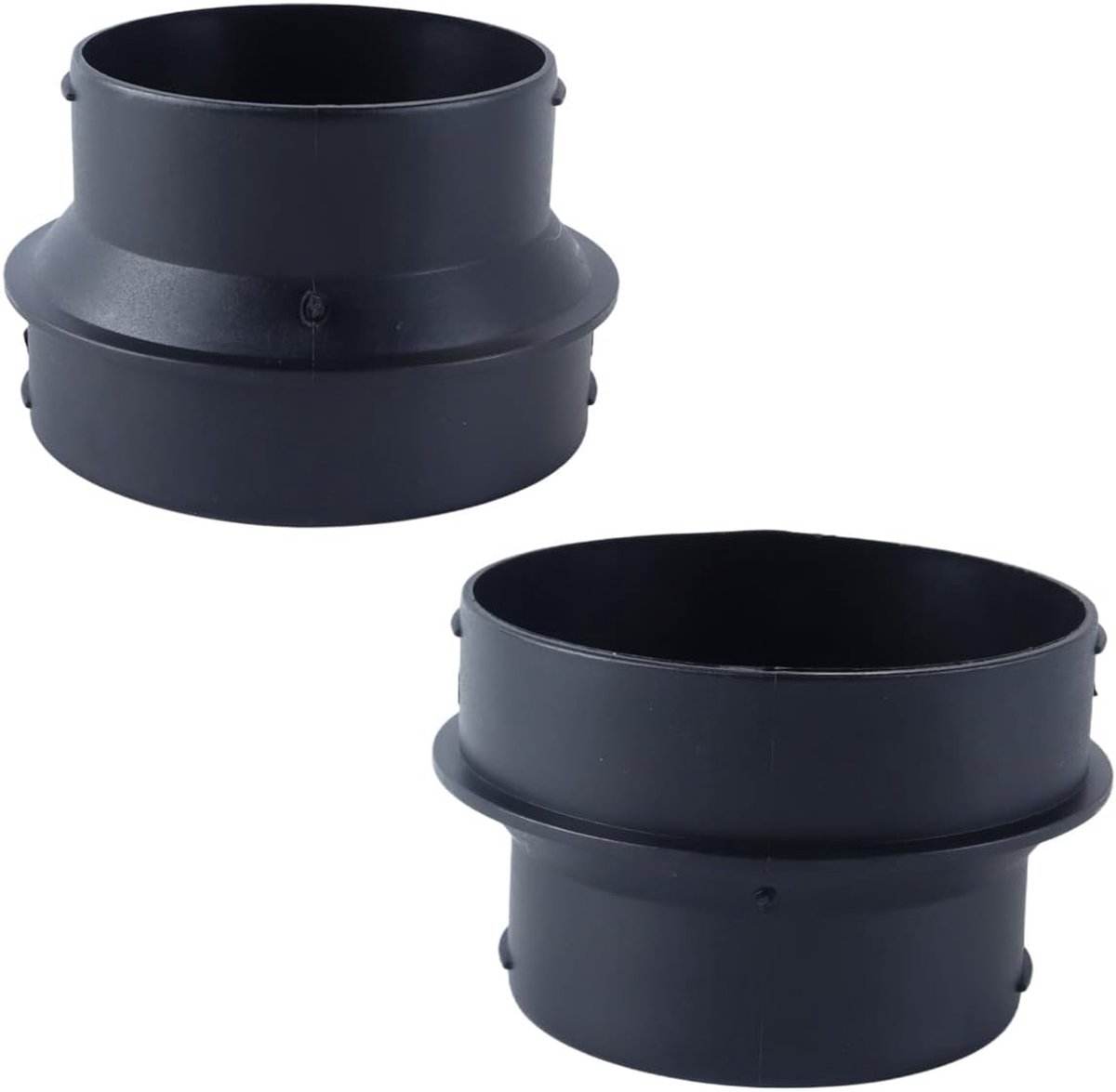 Autoluchtkanaalconnector 75 mm tot 90 mm - Kunststof - Duurzaam en lang meegaand - Geschikt voor voertuigen en campers - ShopVlot