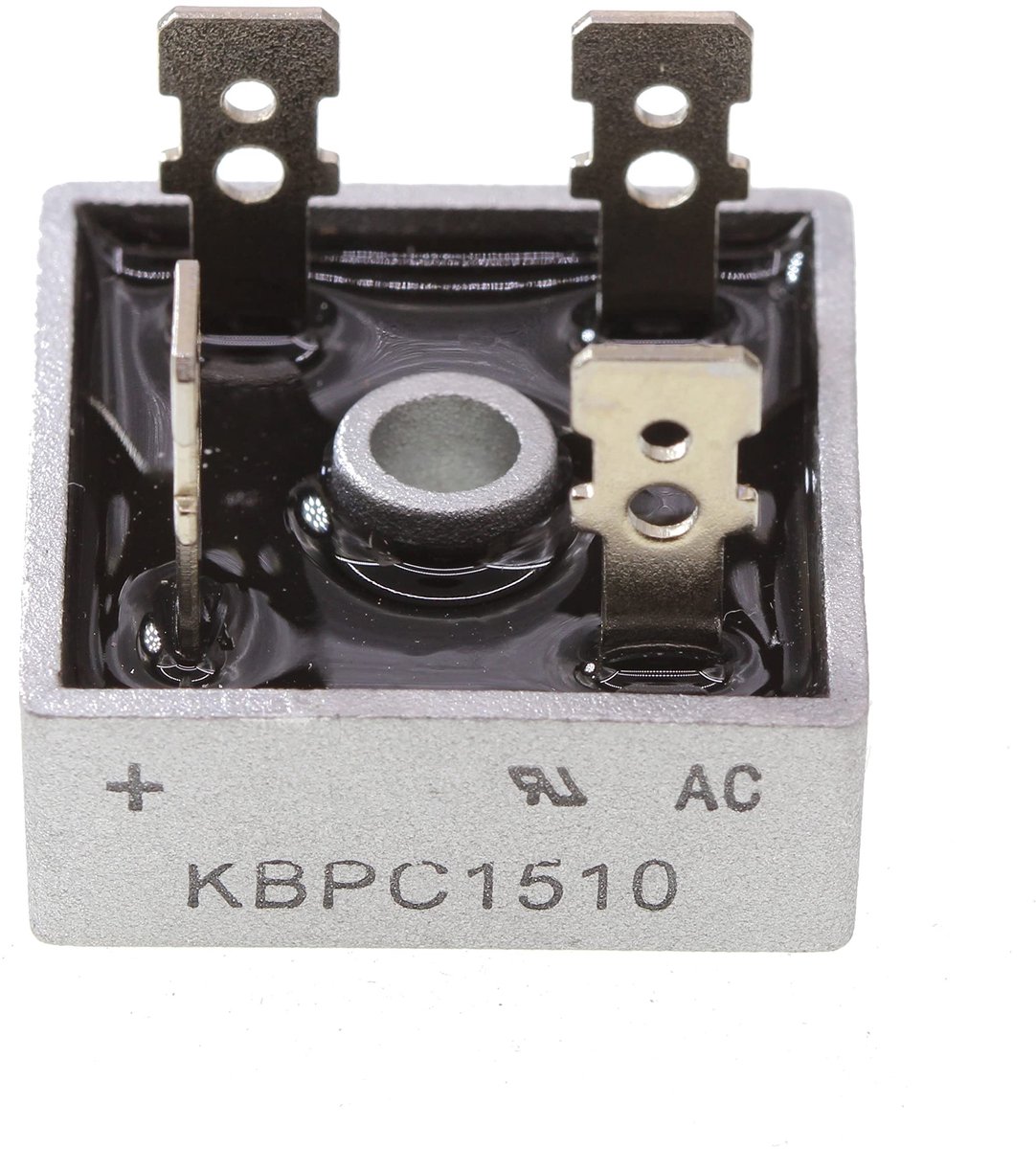 Solidchoice - Set van 4 Bridge Rectifier Diodes met Metaalbehuizing