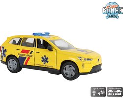 Kids Globe Ambulance Volvo EX90 NL Die Cast met Licht en Geluid