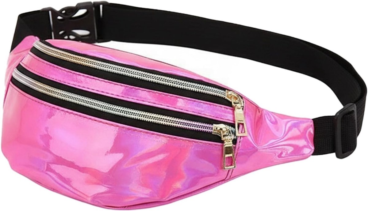 Heuptas dames - zilver waterafstotend - verstelbare riem - ideaal voor festivals - ShopVlot