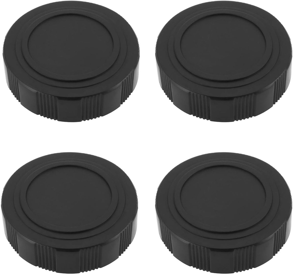 Lensdoppen 32mm - Zwart kunststof - Bescherming voor optische accessoires - Houdt lenzen vrij van stof - ShopVlot
