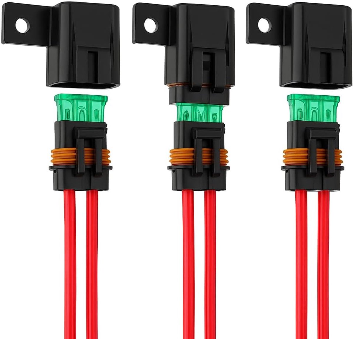 Industriële stekker IP44 - waterdicht zwart - met beschermkap en siliconenring - ideaal voor professioneel gebruik - ShopVlot