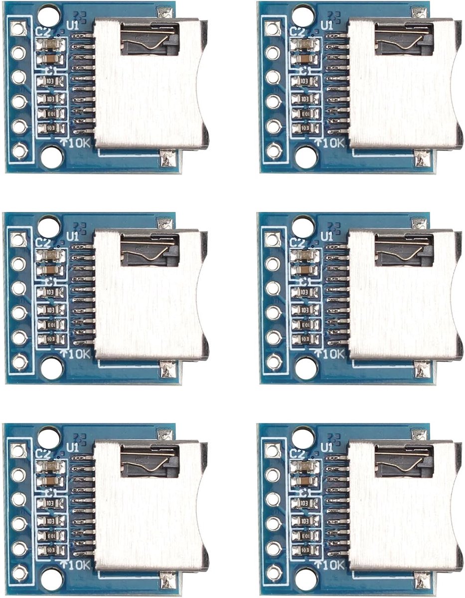 Mini SD kaart module - micro SD opslag uitbreidingsboard - compatibel met Arduino - ideaal voor DIY-projecten - ShopVlot