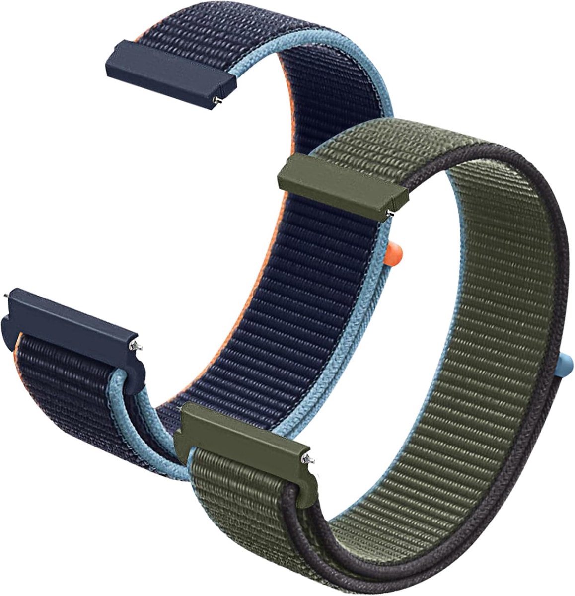 Vervangende horlogestrap - Nylon zacht - Verstelbaar met fastener - Comfortabel voor dagelijks gebruik - ShopVlot