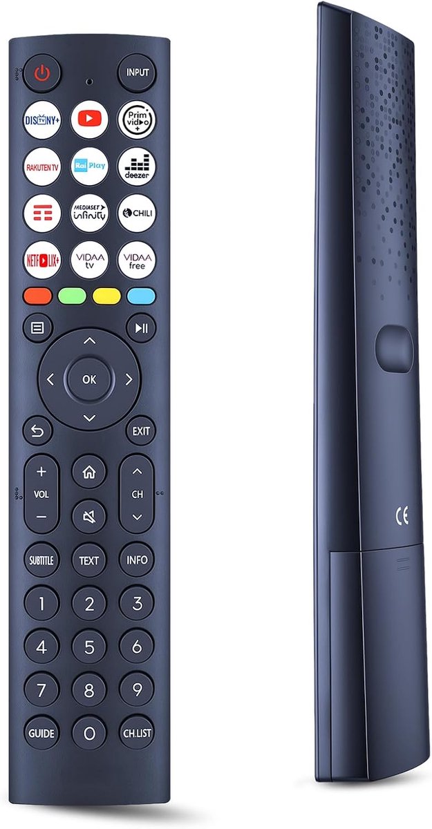 Universele EN2Q36H vervangende afstandsbediening geschikt voor Hisense 4K tv's 120L9HA 100L9HD 120L5HA 32E53KQT - ShopVlot