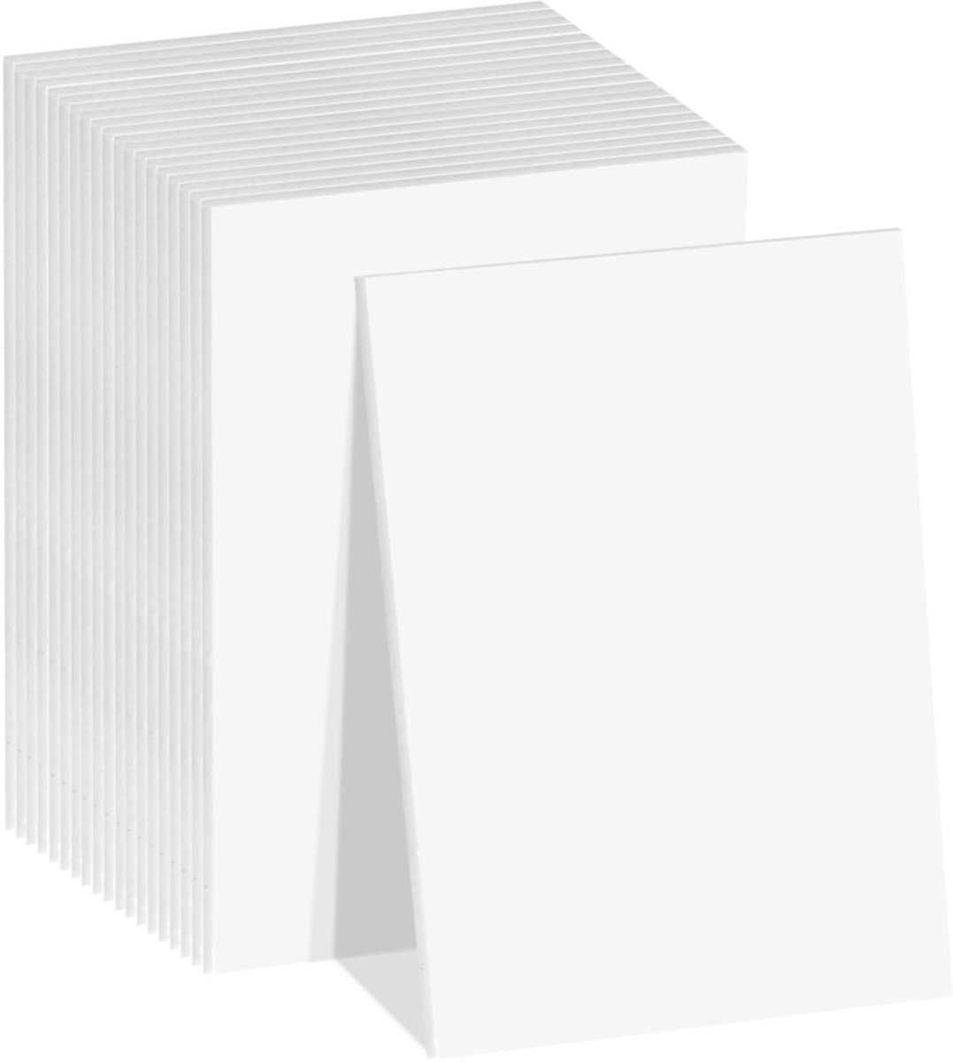 A3 Foamboard vellen voor creatief knutselen, schilderen en modelbouw - 20 stuks