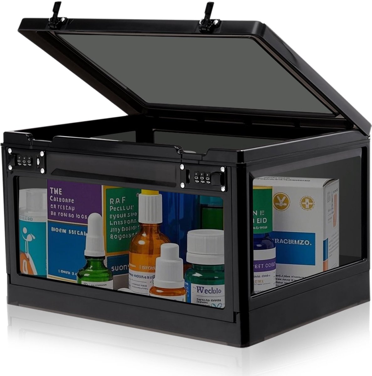 Solidchoice - Veiligheidsbox met Dubbele Combinatieslot, 24 Liter