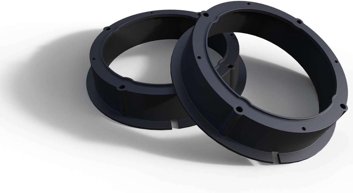 Speaker ringen 165mm - adapter voor VW Golf, Passat, Audi, SEAT en Skoda - eenvoudig te installeren - ShopVlot