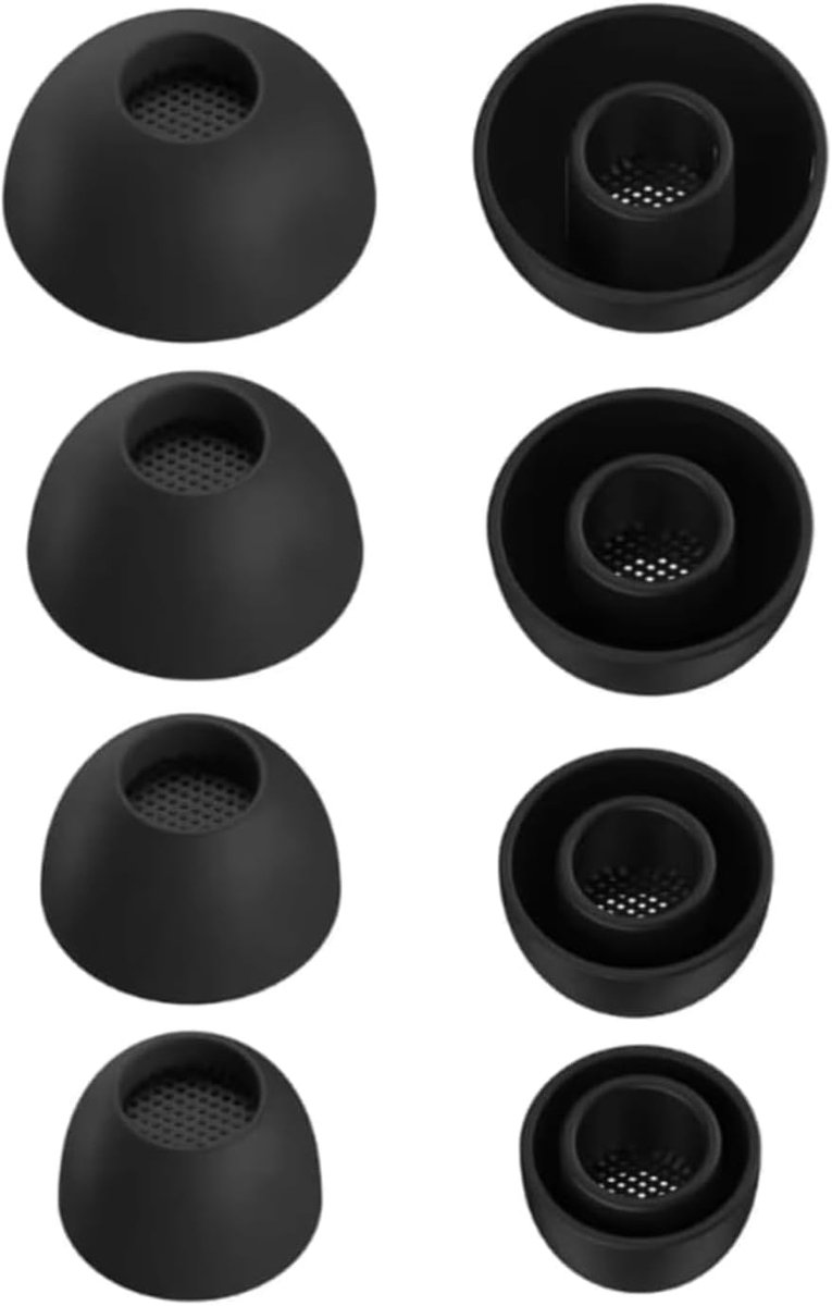 Siliconen oordopjes voor in-ear koptelefoons - XS/S/M/L - 4 verschillende maten - ultiem comfort en geluidsisolatie - ShopVlot