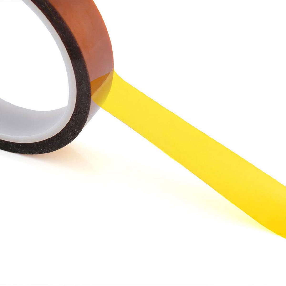 Hittebestendige tape 50mm×33m - Kapton polyimide tape - Elektrische isolatie - Ideaal voor 3D printen - ShopVlot