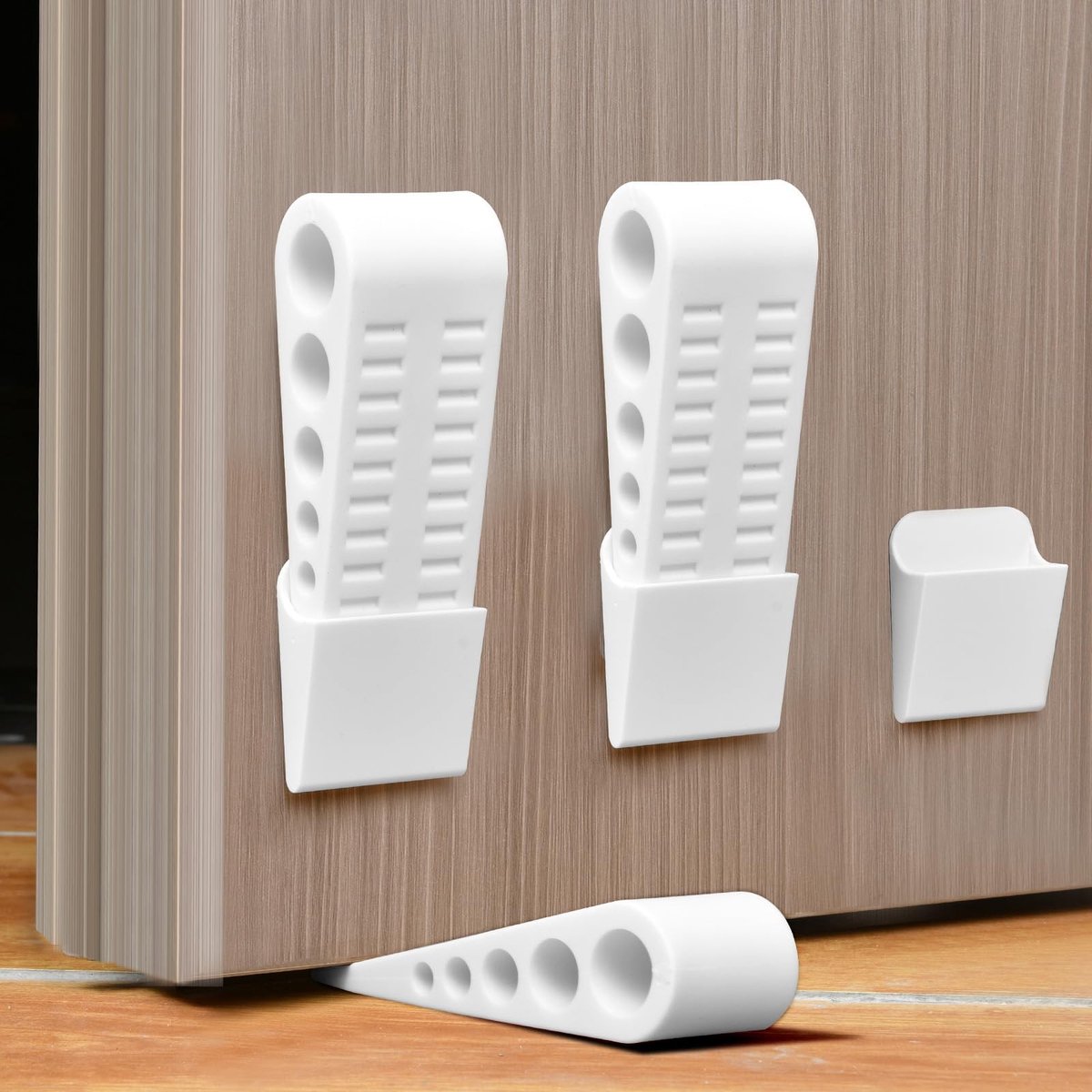 Solidchoice - Set van 3 Rubber Deurstopper voor Alle Vloeren