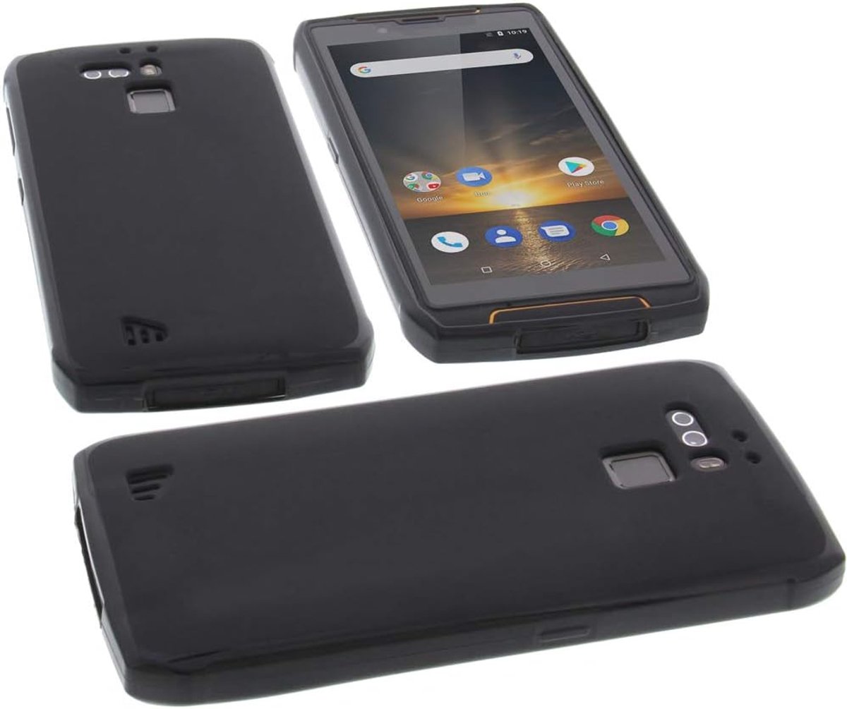 Case Compatible with Cubot KingKong 3 Rubber TPU Protection Mobile Phone Case Black - ShopVlot