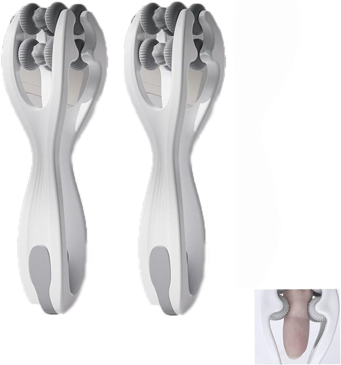 Hand- en Vinger Massager voor Thuisgebruik, Dubbelzijdige Massage Roller voor Artritis, Carpaal Tunnel en Peesontsteking, Verlichting van Acute Druk en Verbetering van Circulatie