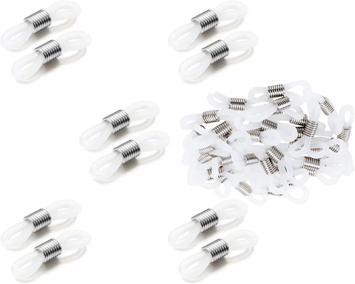 40 Stuks Brilketting met Ooglus - Ideaal voor Brillen, Zonnebrillen en Veiligheid