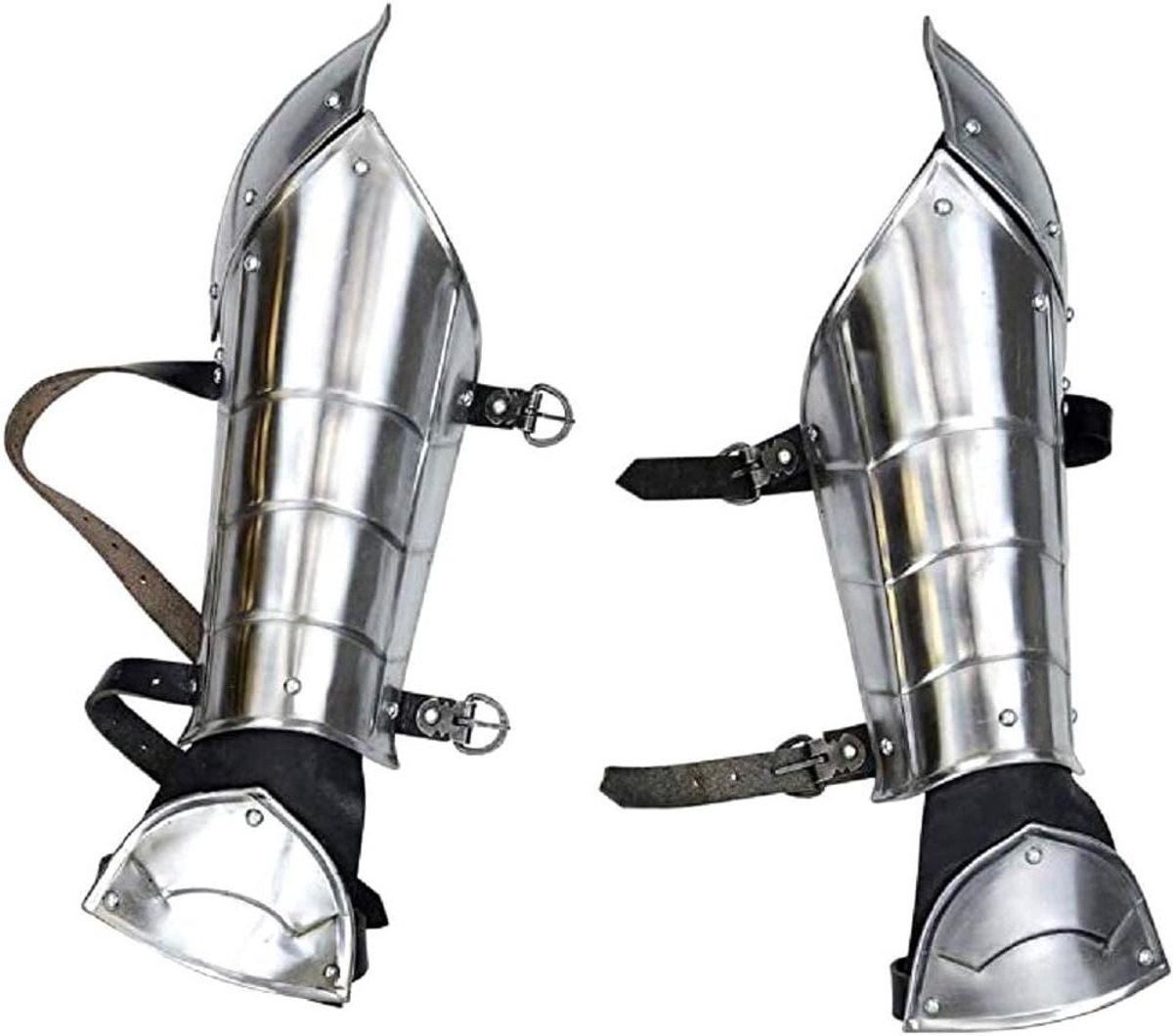 Bretels met Armor - Armbeschermers - Boogschieten - Geïntegreerd Hand en Elleboog - 18 1/2'' Lengte - Zilver