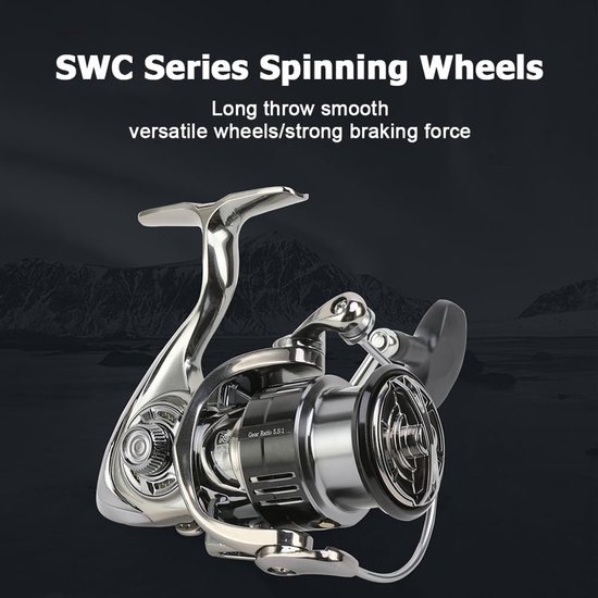 Solidchoice - Aluminium Visserij Reel met Krachtige Rem van Solidchoice — afbeelding 5