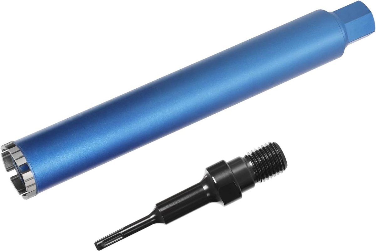 Diamantboorkroon - Kernboor Natte Boorkroon - Gaten Boren - Voor Beton Graniet - Ø 68 mm - Blauw