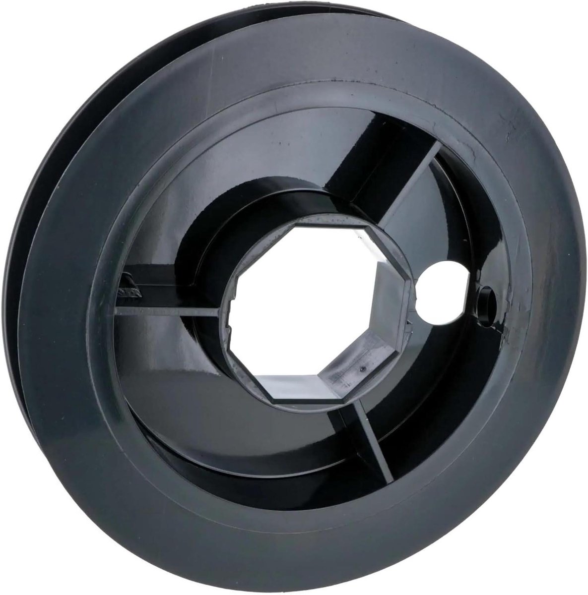 Roldeur Rol - Schacht Rol - Rolluiken Bediening - Kunststof Materiaal - 138 mm Diameter - Zwart