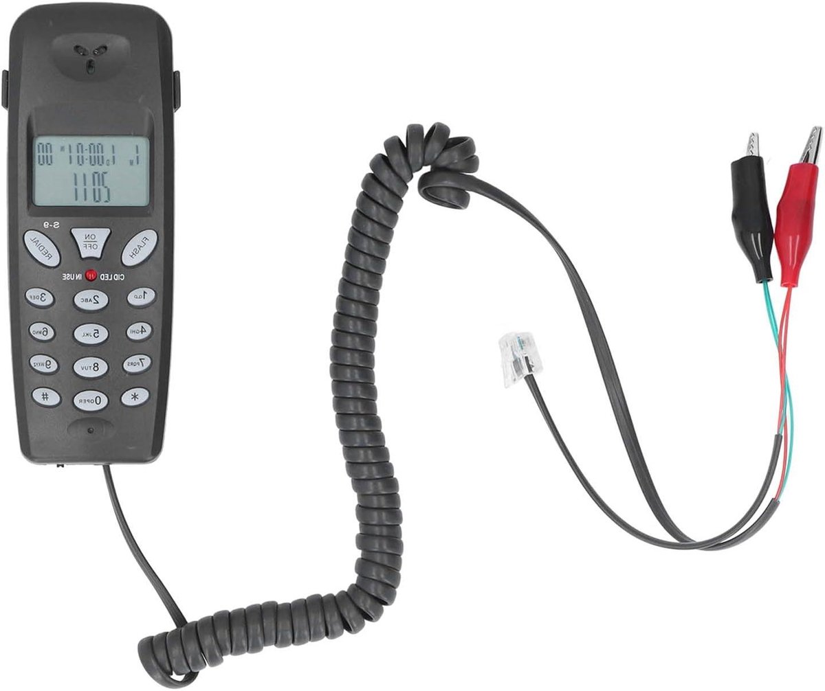 Vaste Telefoon - Thuis Telefoon - Thuis Bellen - DTMF Beller-ID - 16-bit LCD - Wit